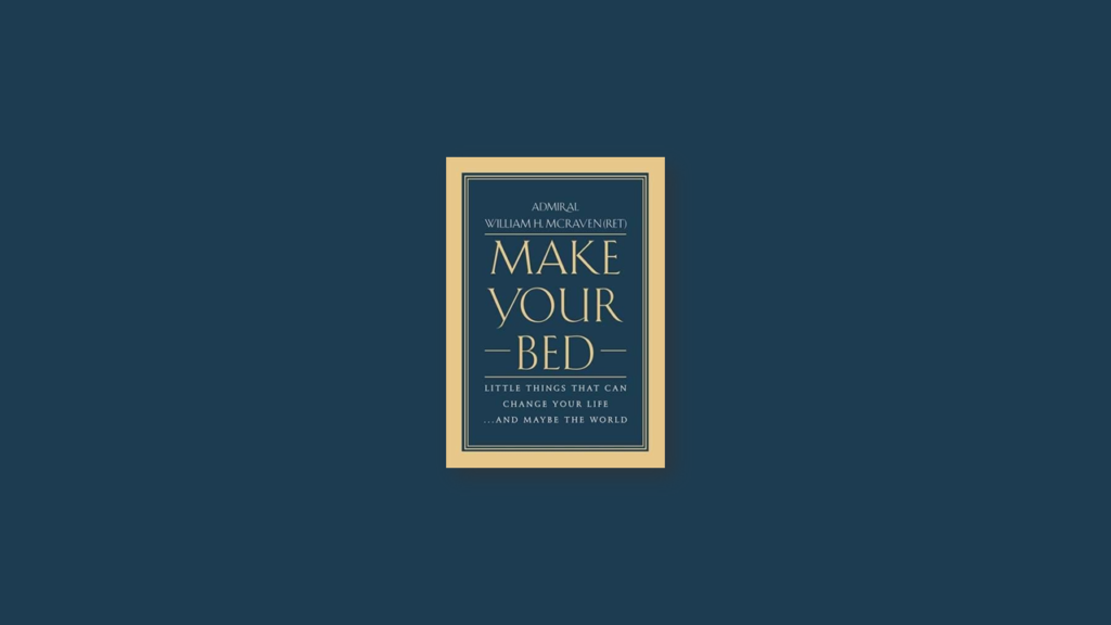 make your bed summary