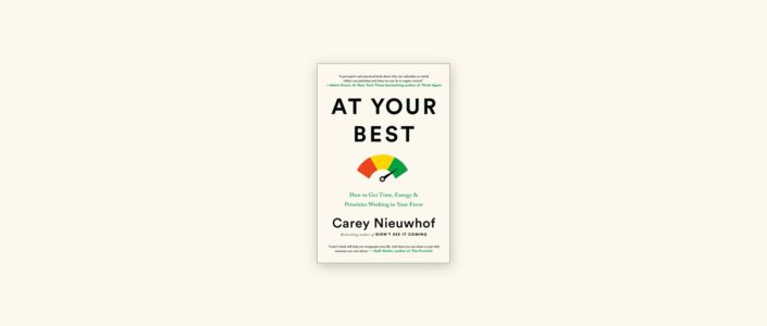 Summary: At Your Best By Carey Nieuwhof