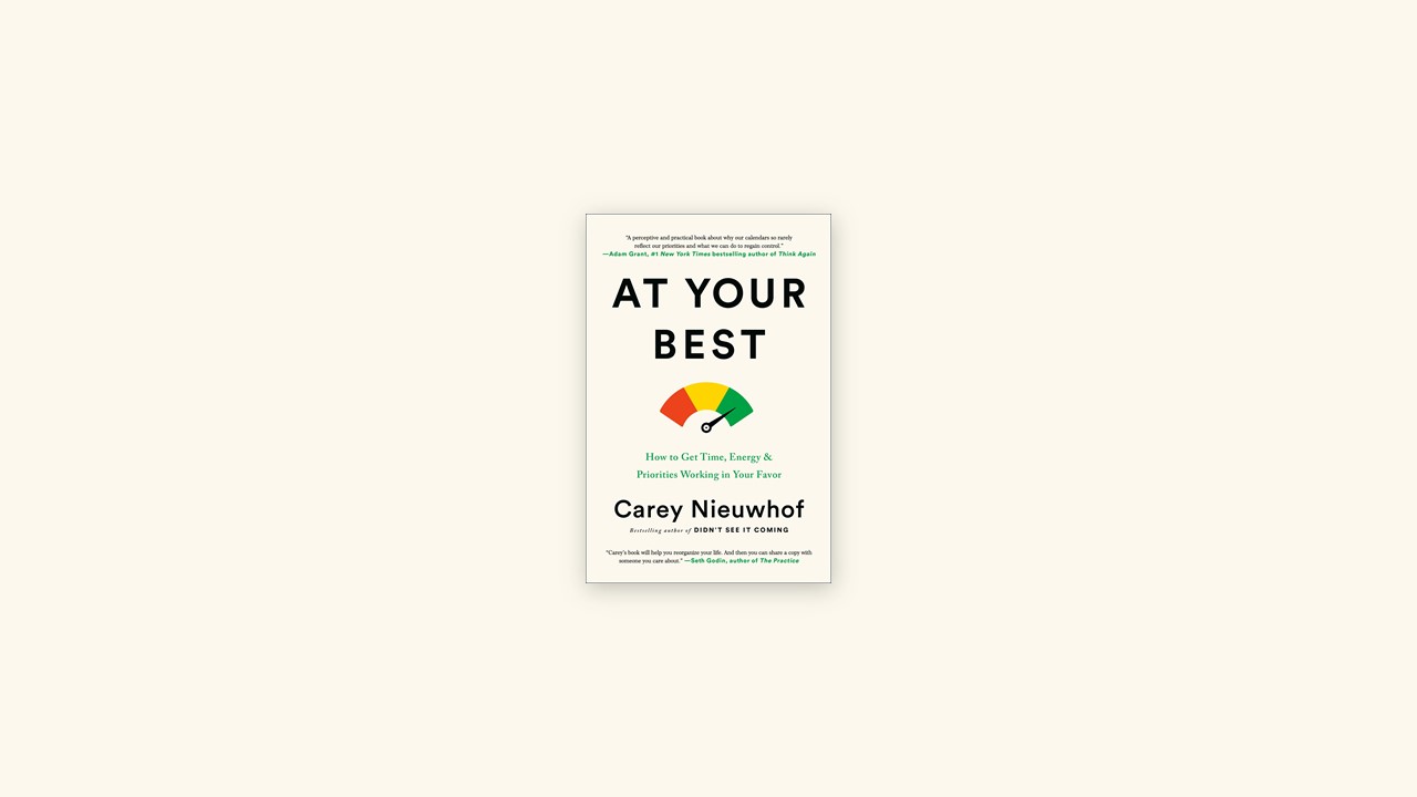 Summary: At Your Best By Carey Nieuwhof