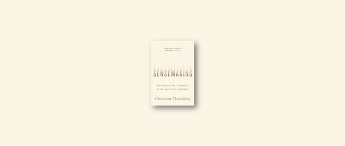 Summary: Sensemaking By Christian Madsbjerg