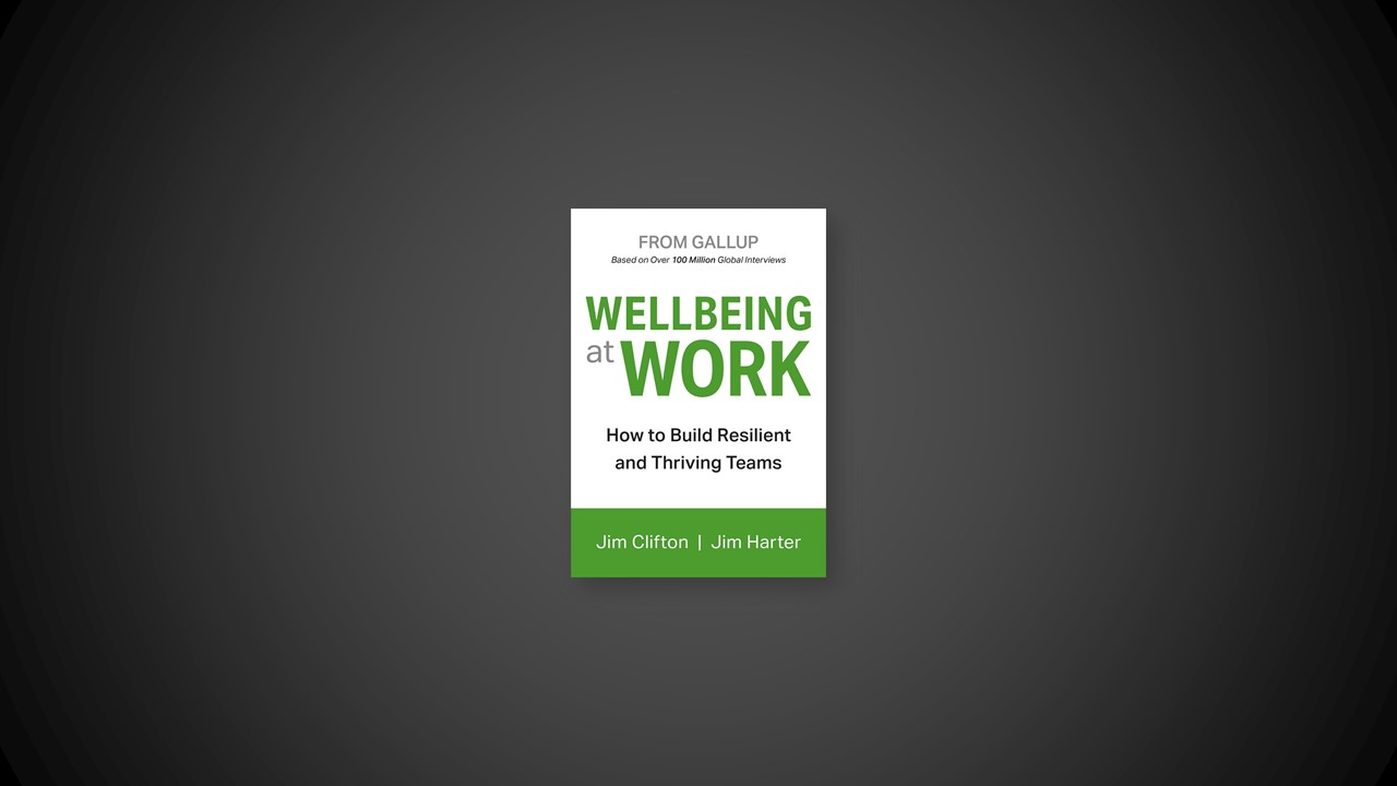 Summary: Wellbeing at Work By Jim Clifton